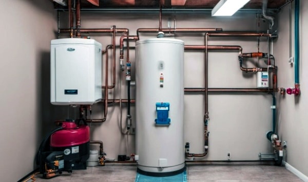 what to do after installing a new water heater